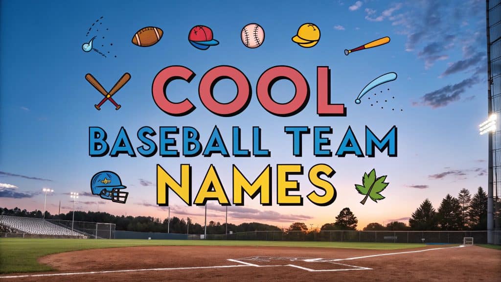 Cool Baseball Team Names