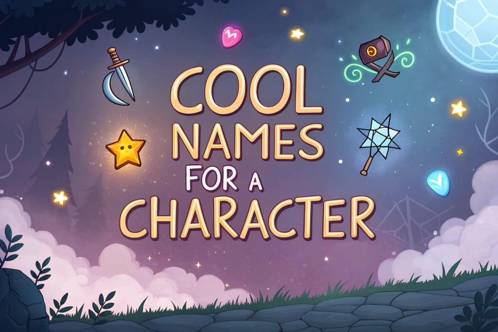 Cool Names for a Character