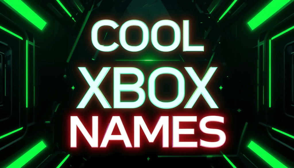 Cool Xbox Names
