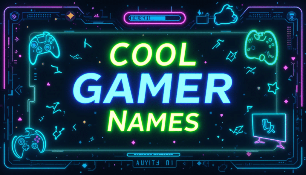 Cool Gamer Names