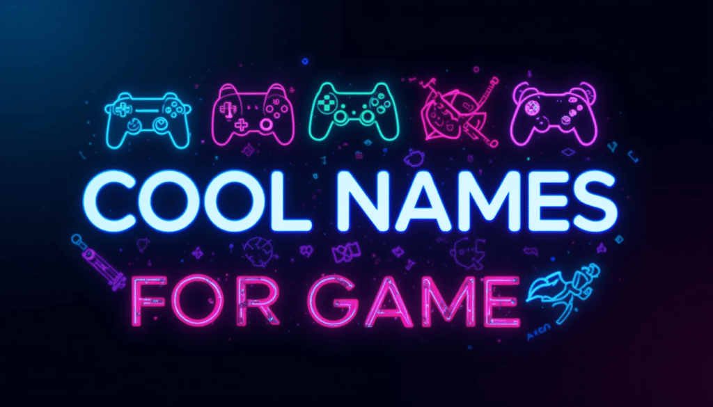 Cool Names for Games